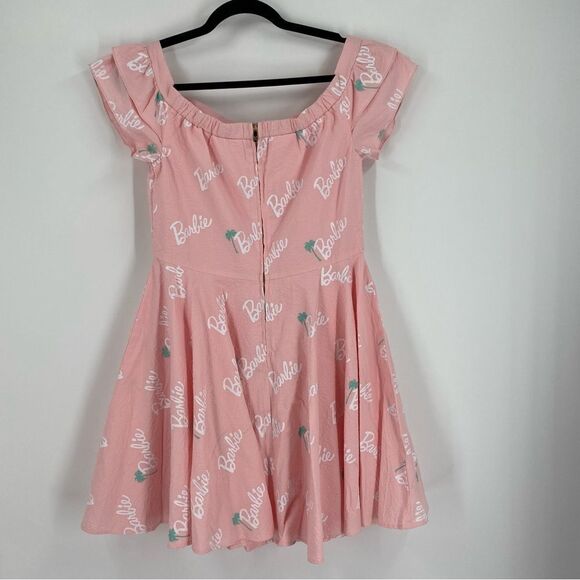 Stitch Shoppe by Loungefly Women’s Off Shoulder Mini A Line Barbie Dress size M - Picture 5 of 5